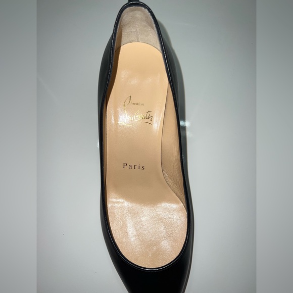 Christian Louboutin Pipina 55 Shinny in Black - Picture 7 of 12